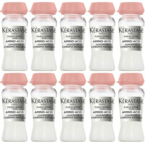 Концентрат для поврежденных окрашенных волос - Kerastase Fusio-Dose With Amino-Acid Concentre Chroma Absolu